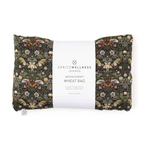 Aromatherapy Liberty Print Lavender Wheat Bag - Strawberry Thief Dark Green