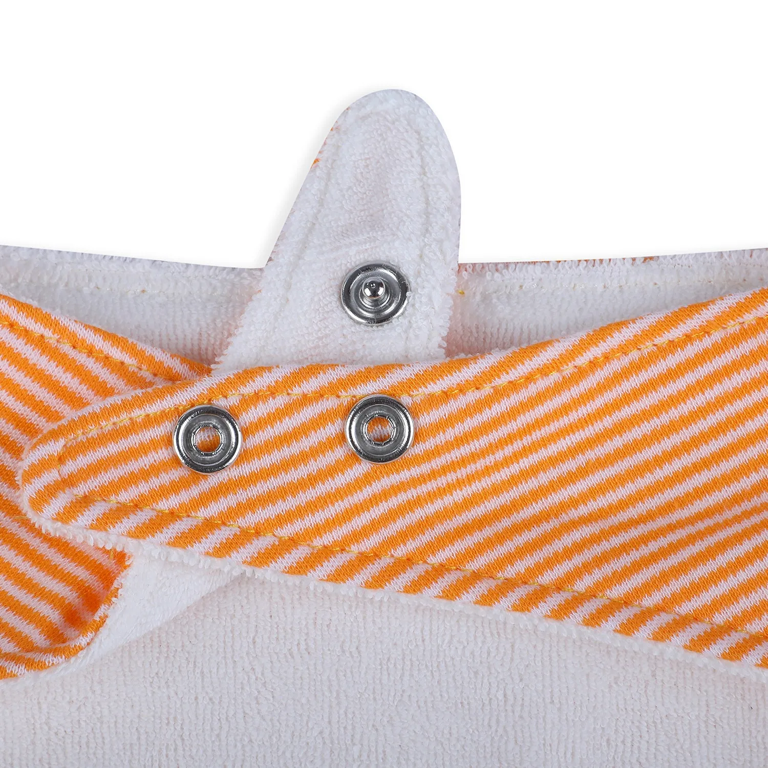 Baby Moo Mommy Turtle Cotton 3 Pack Bandana Bibs - Blue