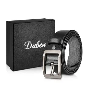 Belt Men's Simplicity Solid Color Pin Buckle Vintage Belt
