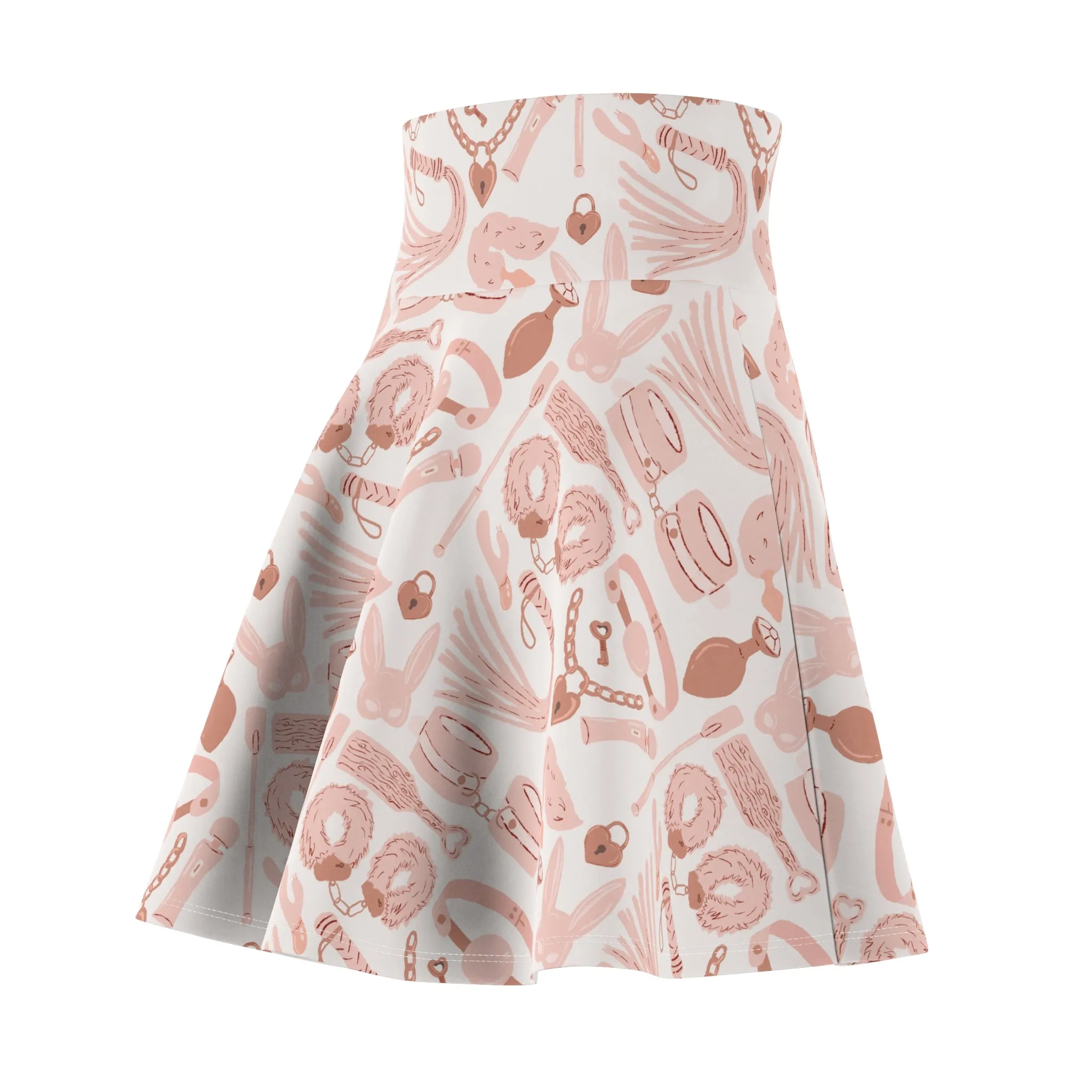 Blush Pink Kink Swing Skirt