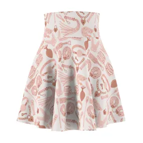 Blush Pink Kink Swing Skirt