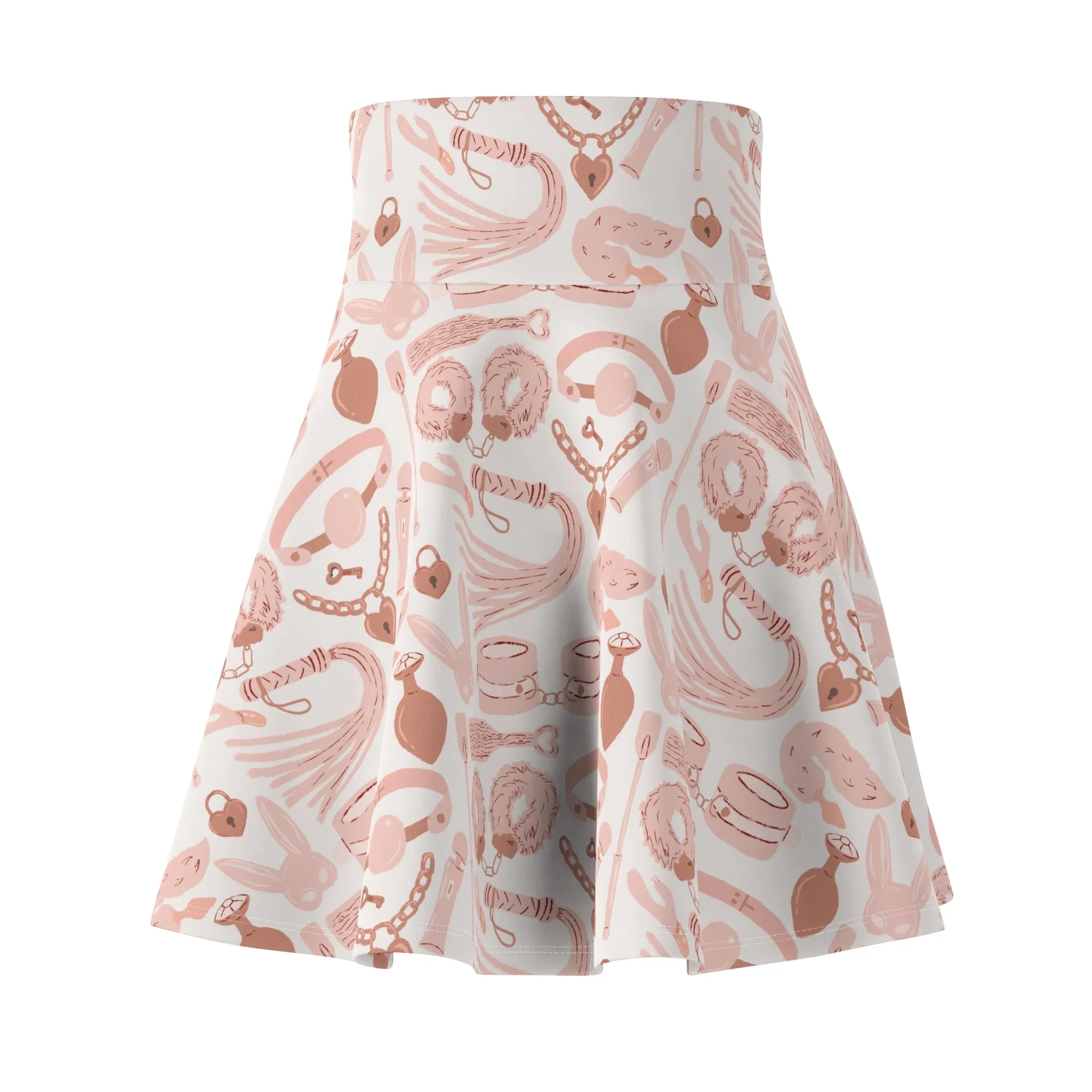 Blush Pink Kink Swing Skirt