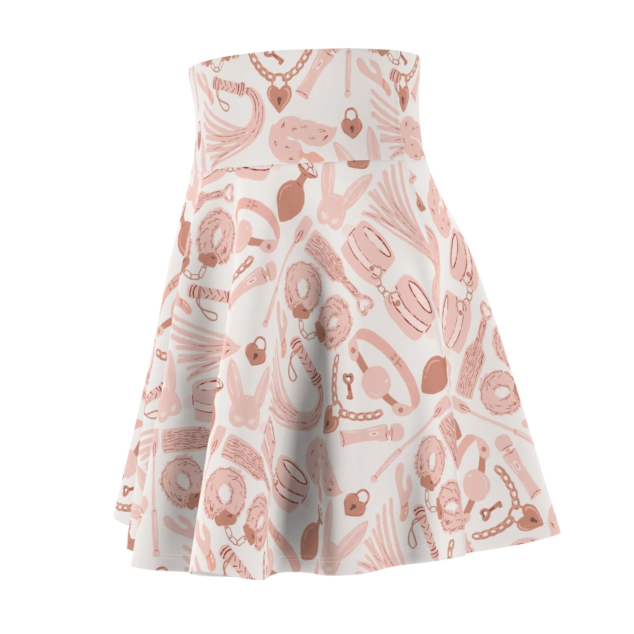 Blush Pink Kink Swing Skirt