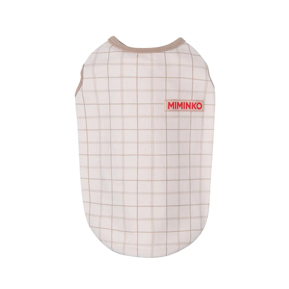 Check Me Out Tank - Beige