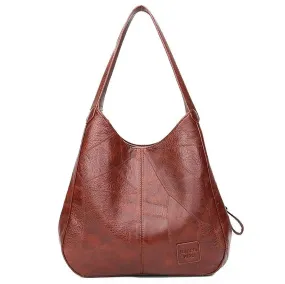 Classic Vintage Shoulder Tote – Luxurious Spaciousness for Her