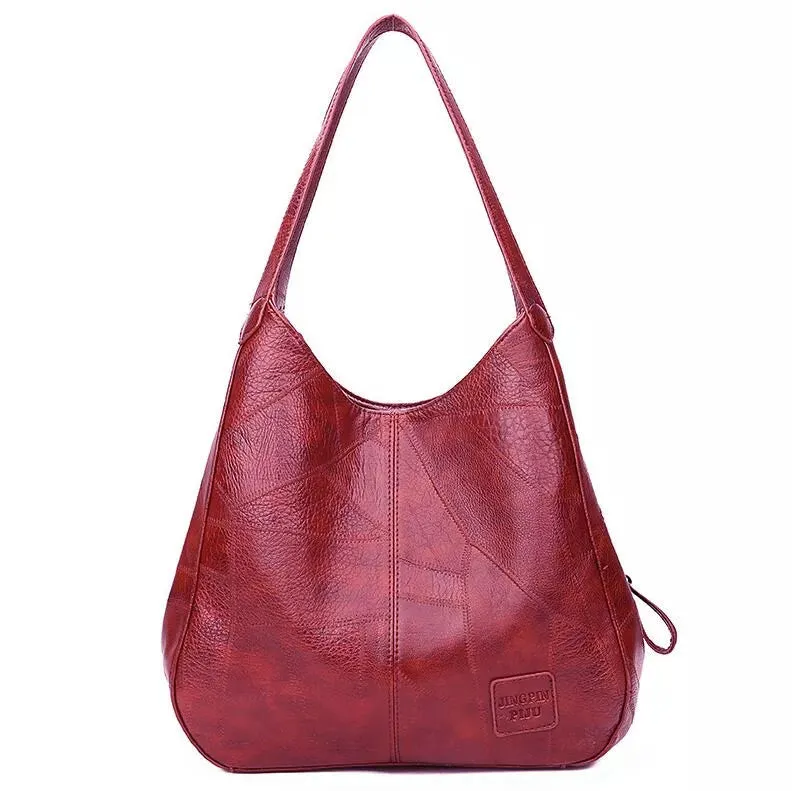 Classic Vintage Shoulder Tote – Luxurious Spaciousness for Her