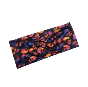 Colorful Skull Headband