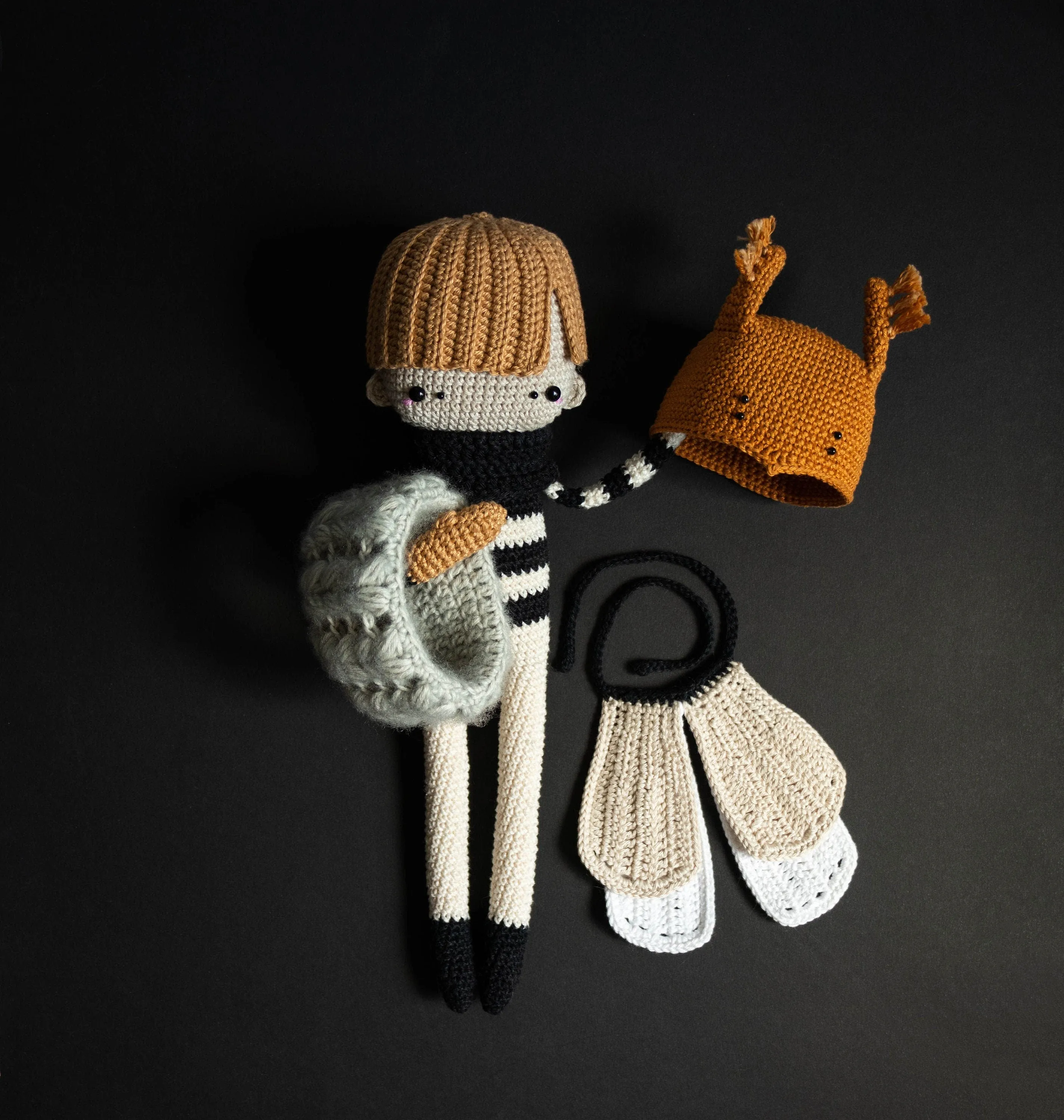 Crochet Kit . MegaMoth . Superherumi