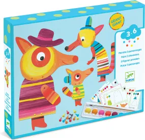 Djeco Paper The Fox Family Watercolor Paints