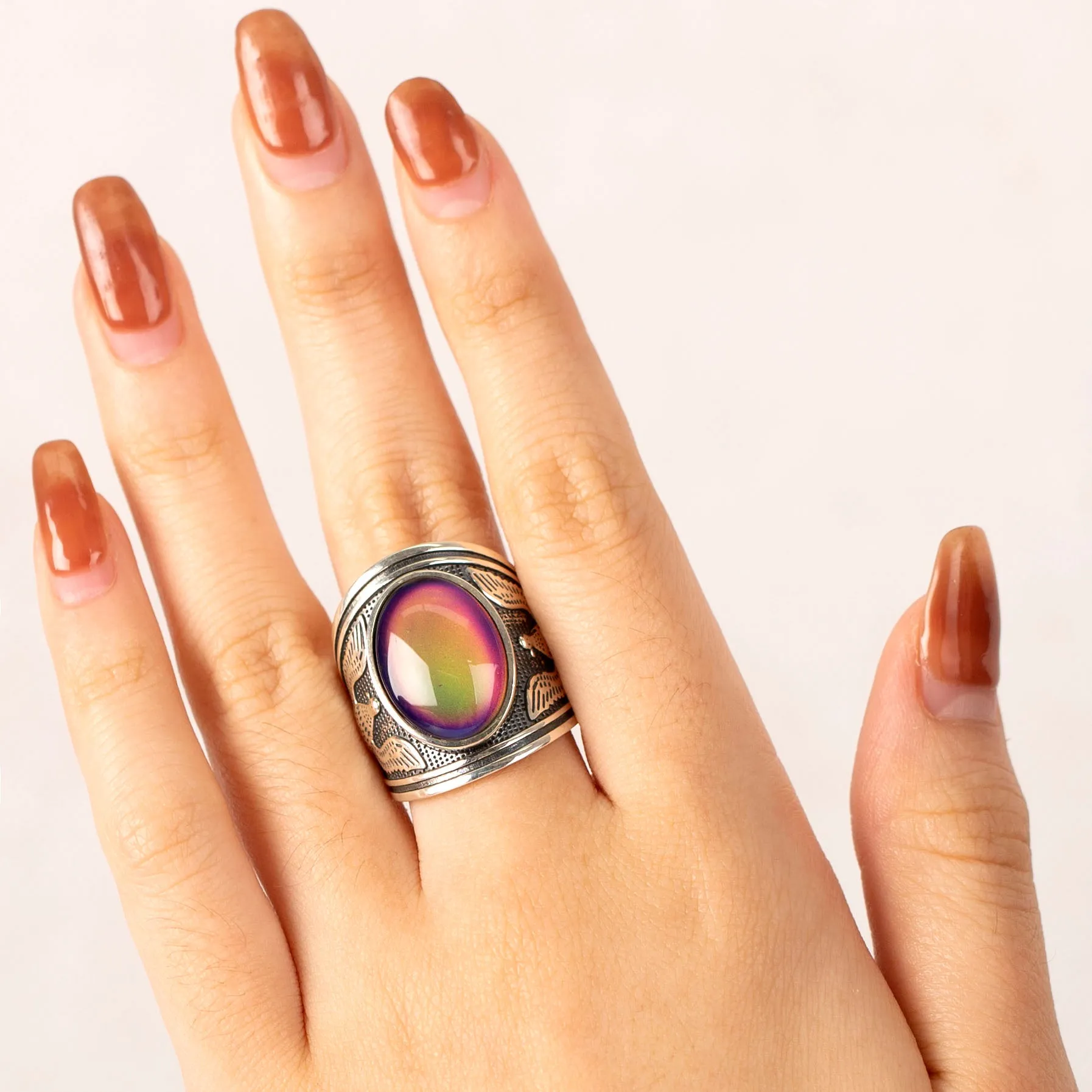Eagle of Freedom Mood Ring