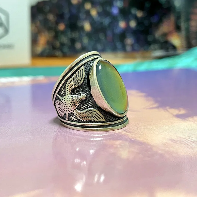 Eagle of Freedom Mood Ring
