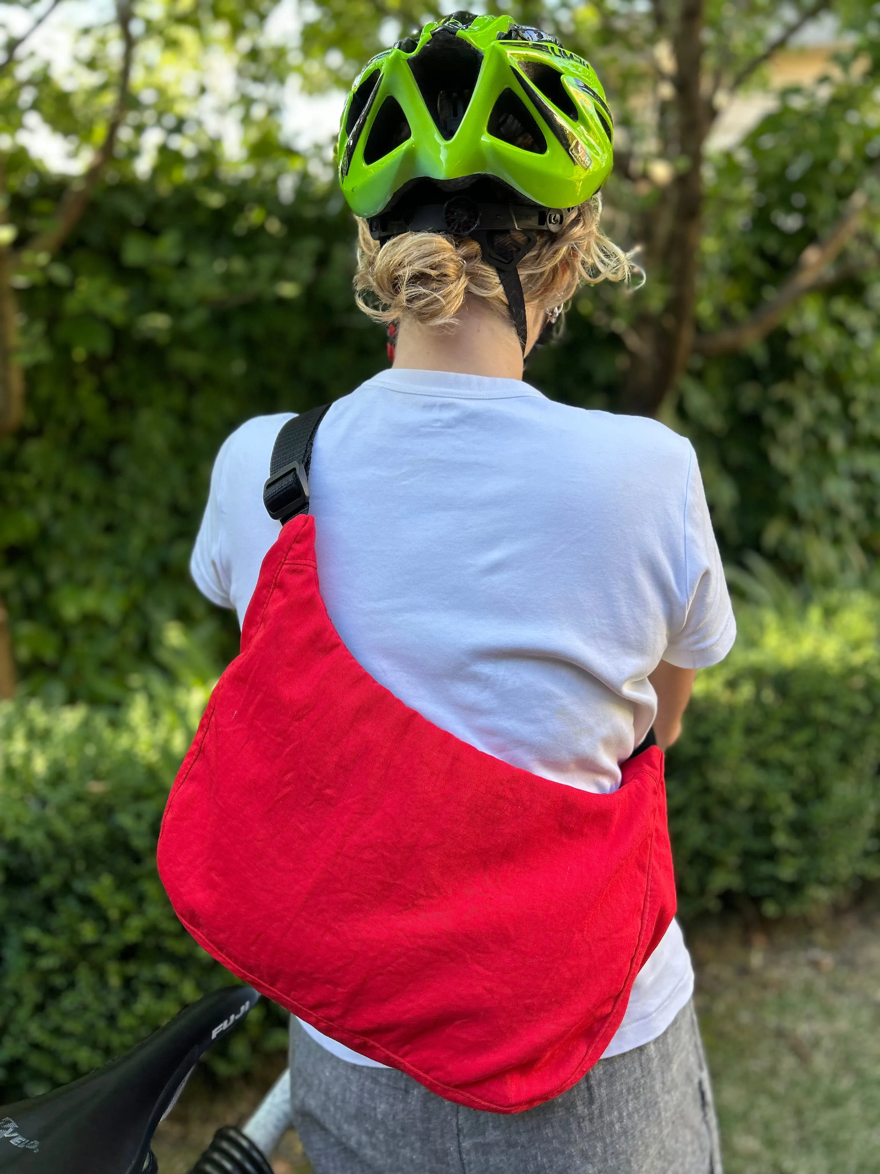 Everyday Bag - Vintage Red Denim