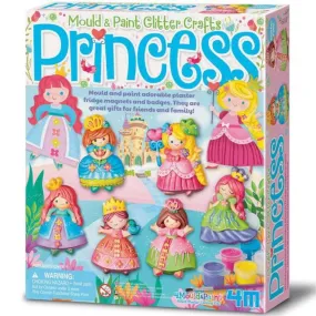Glitter Princess Mould & Paint Kids Craft Kit
