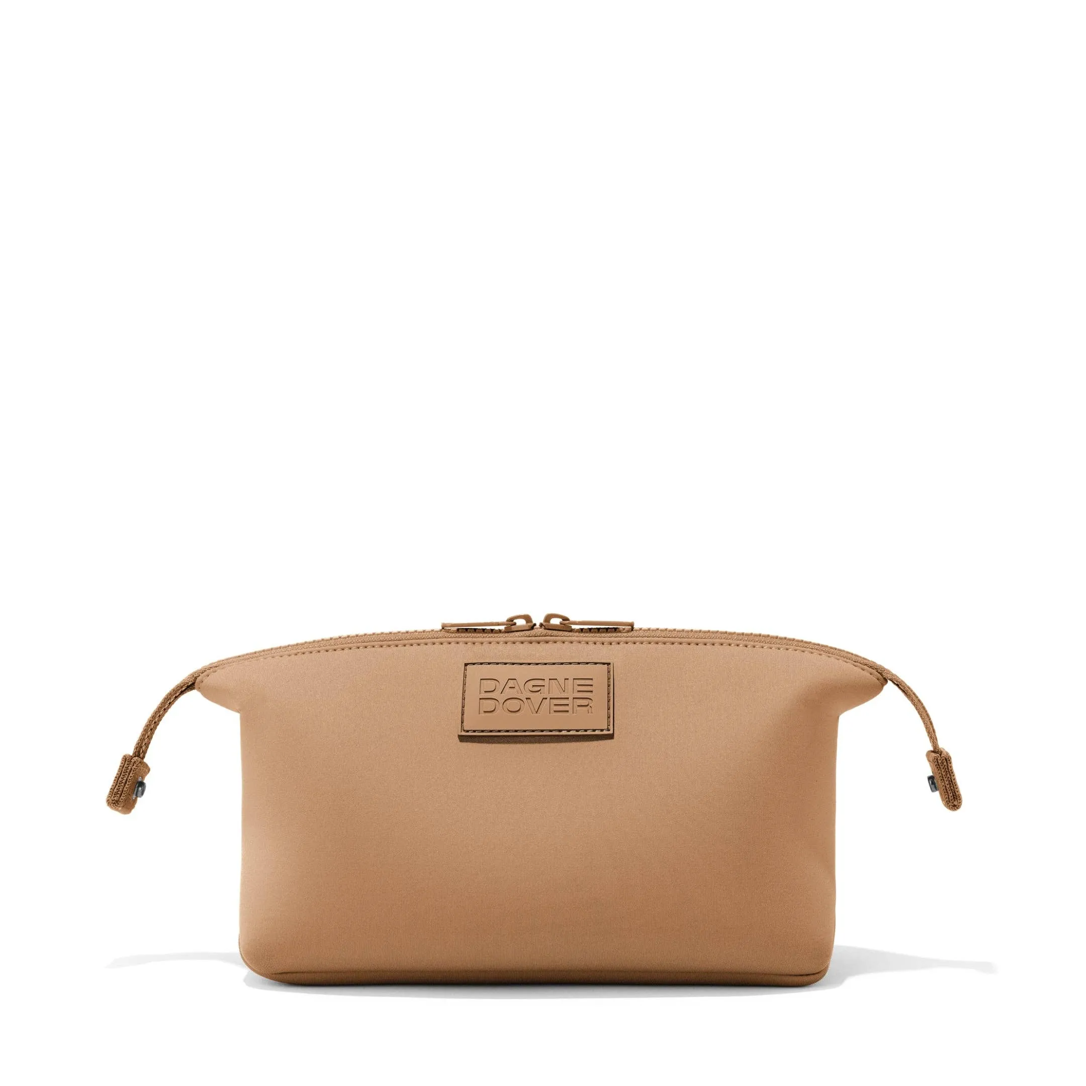Hunter Toiletry Bag in Camel, Large