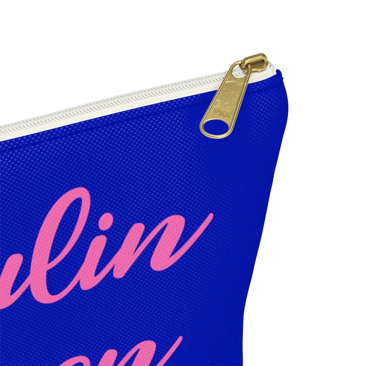 Insulin Queen Diabetes Bag, Fun Diabetic Supply Case, Type One Diabetes, Insulin Pump, Accessory Zipper Pouch Bag w T-bottom