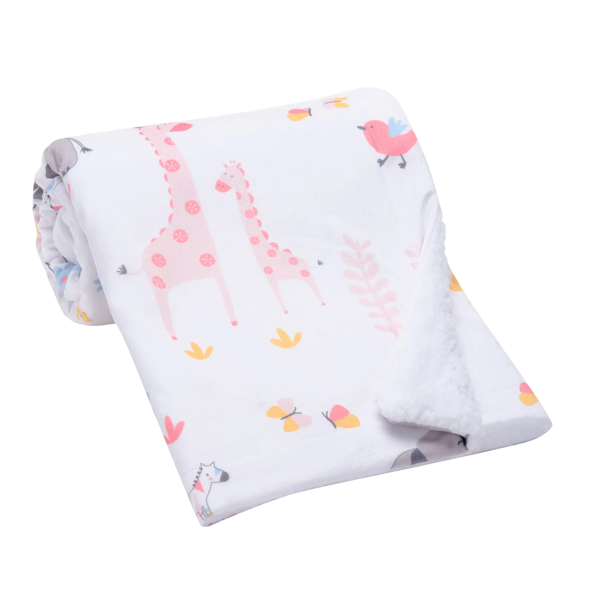Jazzy Jungle Baby Blanket