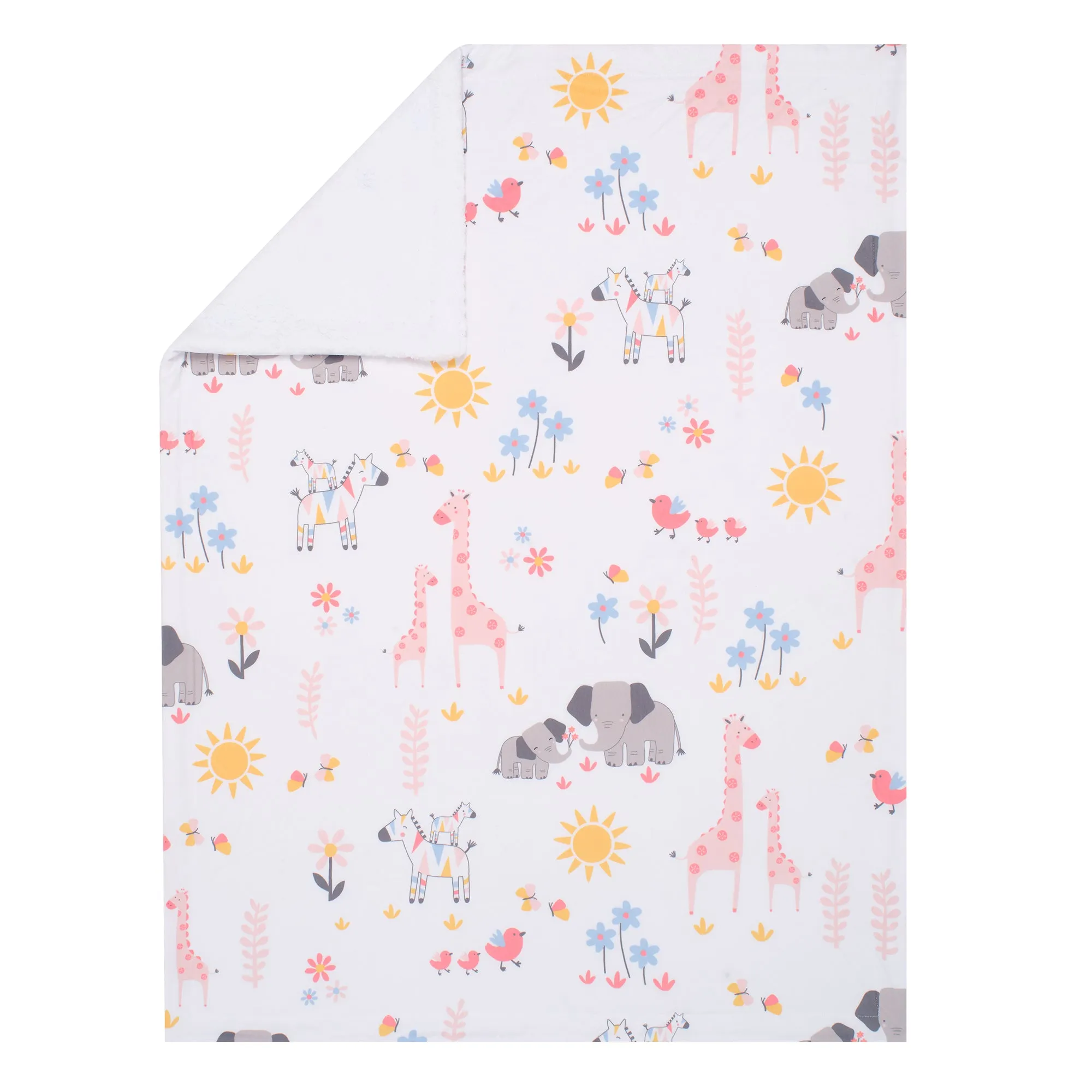 Jazzy Jungle Baby Blanket