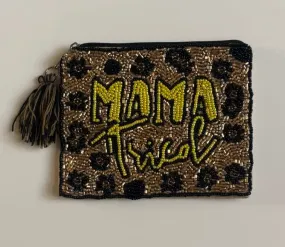 La Chic Mama Tried Beaded Purse