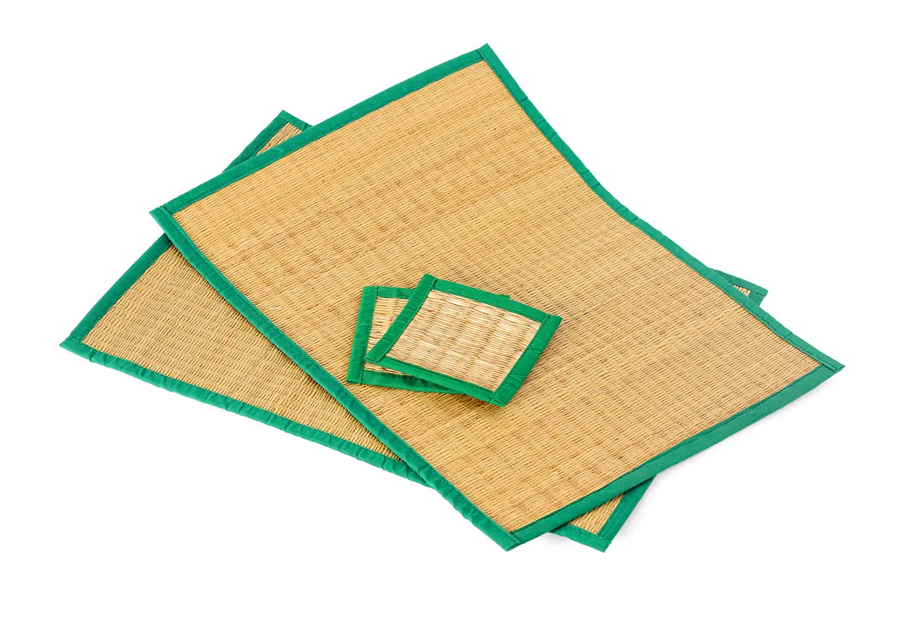 Large Green Plate Mat