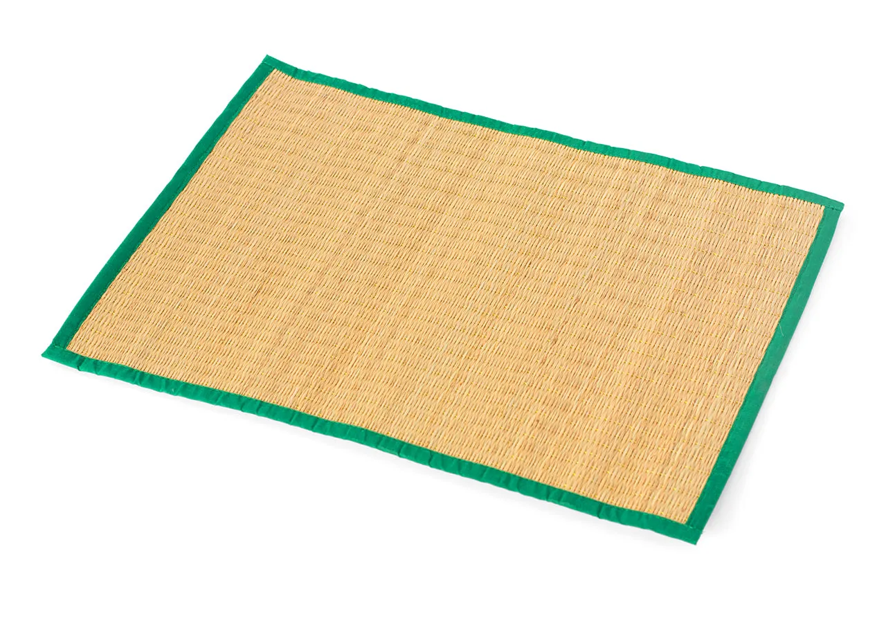 Large Green Plate Mat