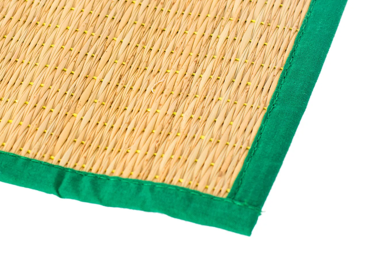 Large Green Plate Mat