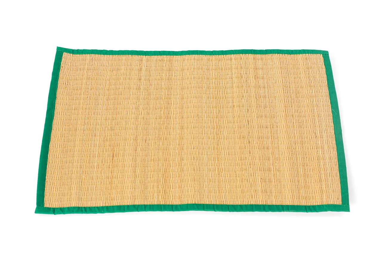 Large Green Plate Mat