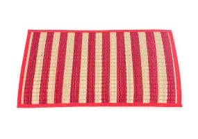 Large Red Plate Mat