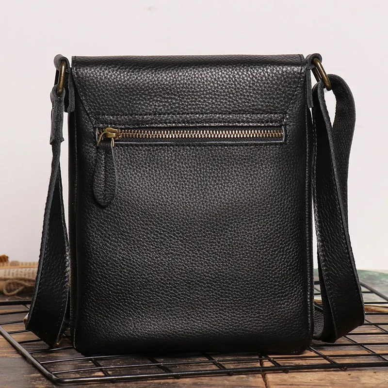 Leather Messenger Bag