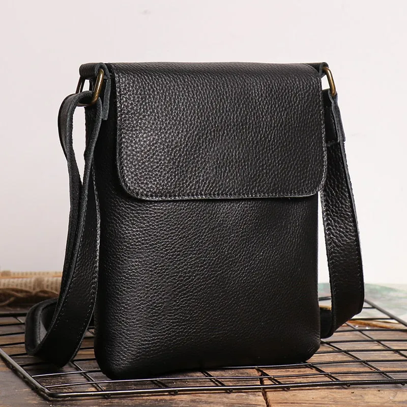 Leather Messenger Bag