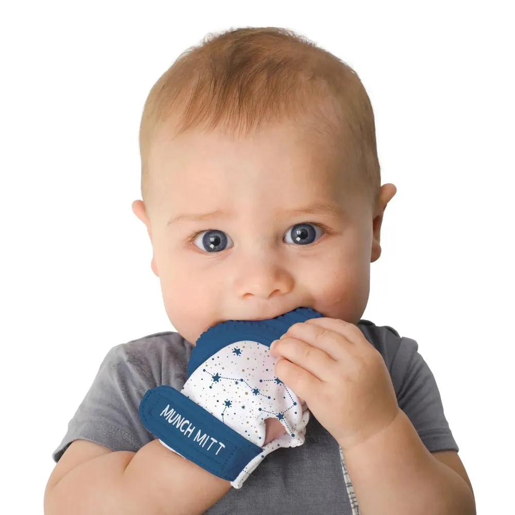 Malarkey Kids Munch Mitt Teething Mitt - Constellation