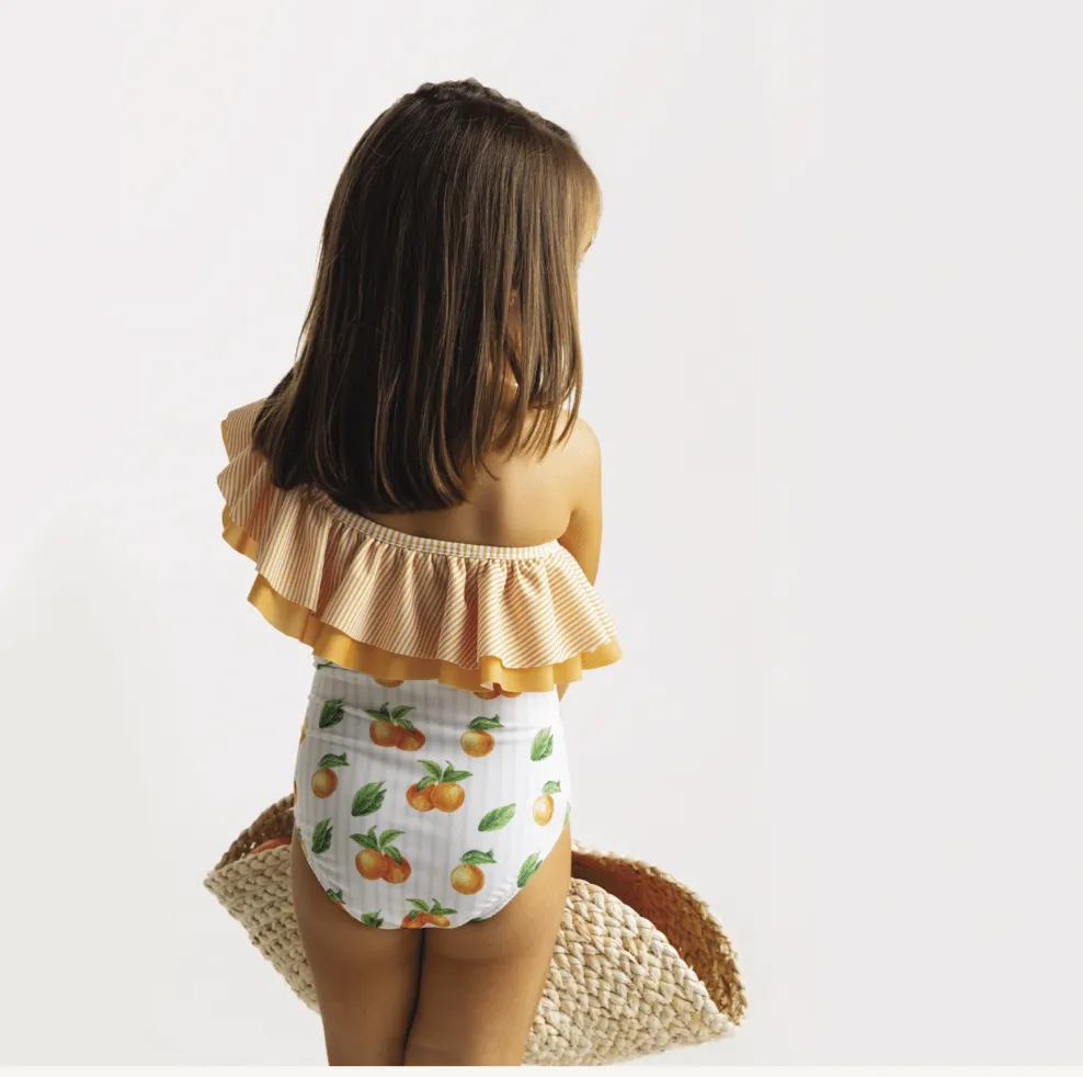 Meia Pata Oranges Bathing Suit