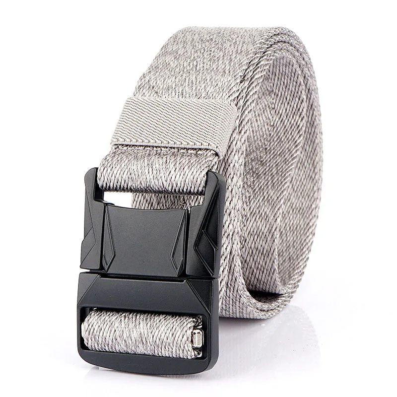 Men's Casual All-Matching Pant Belt Outdoor Tactics Nylon Waistband Elastic Elastic Fabric Band