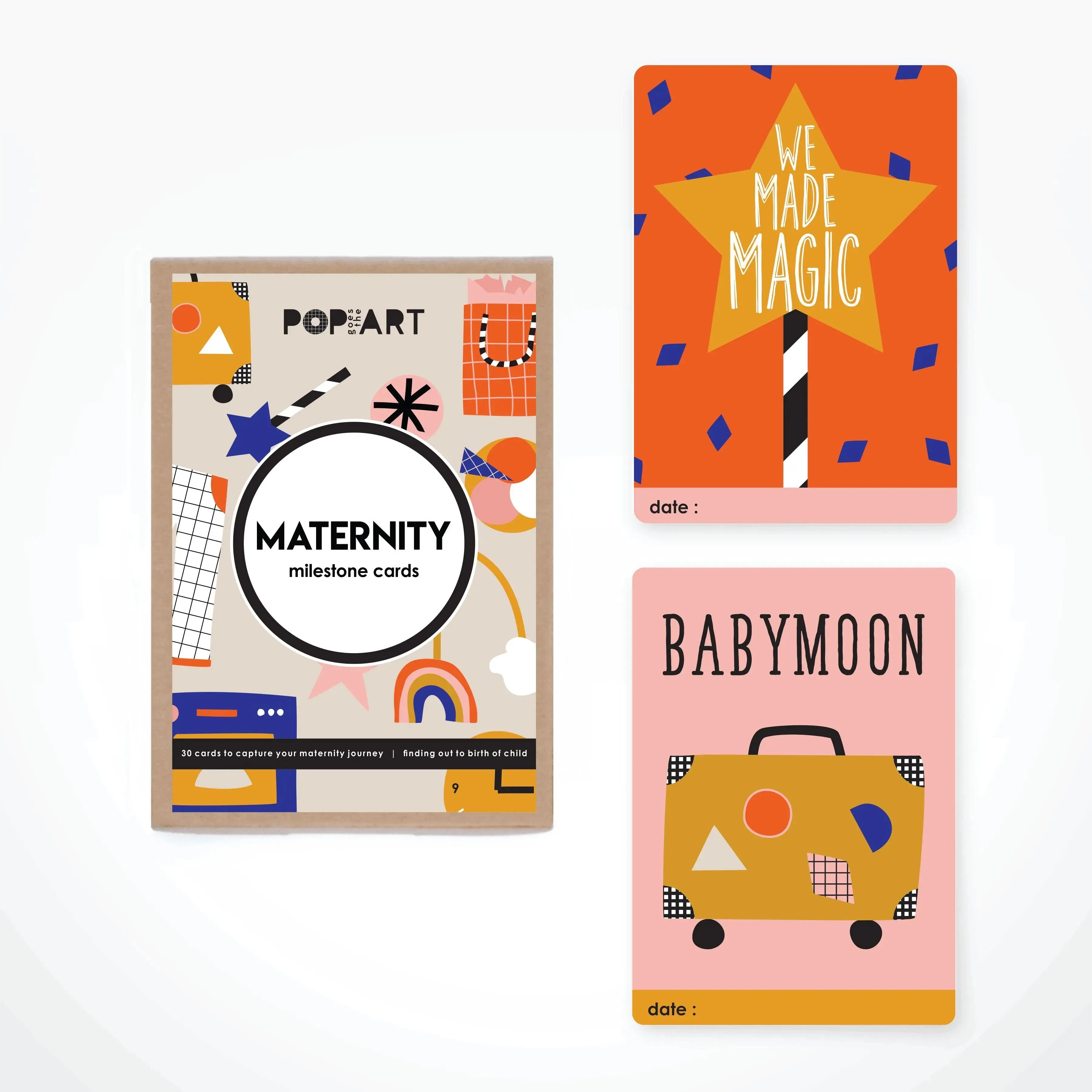Milestone Cards Maternity