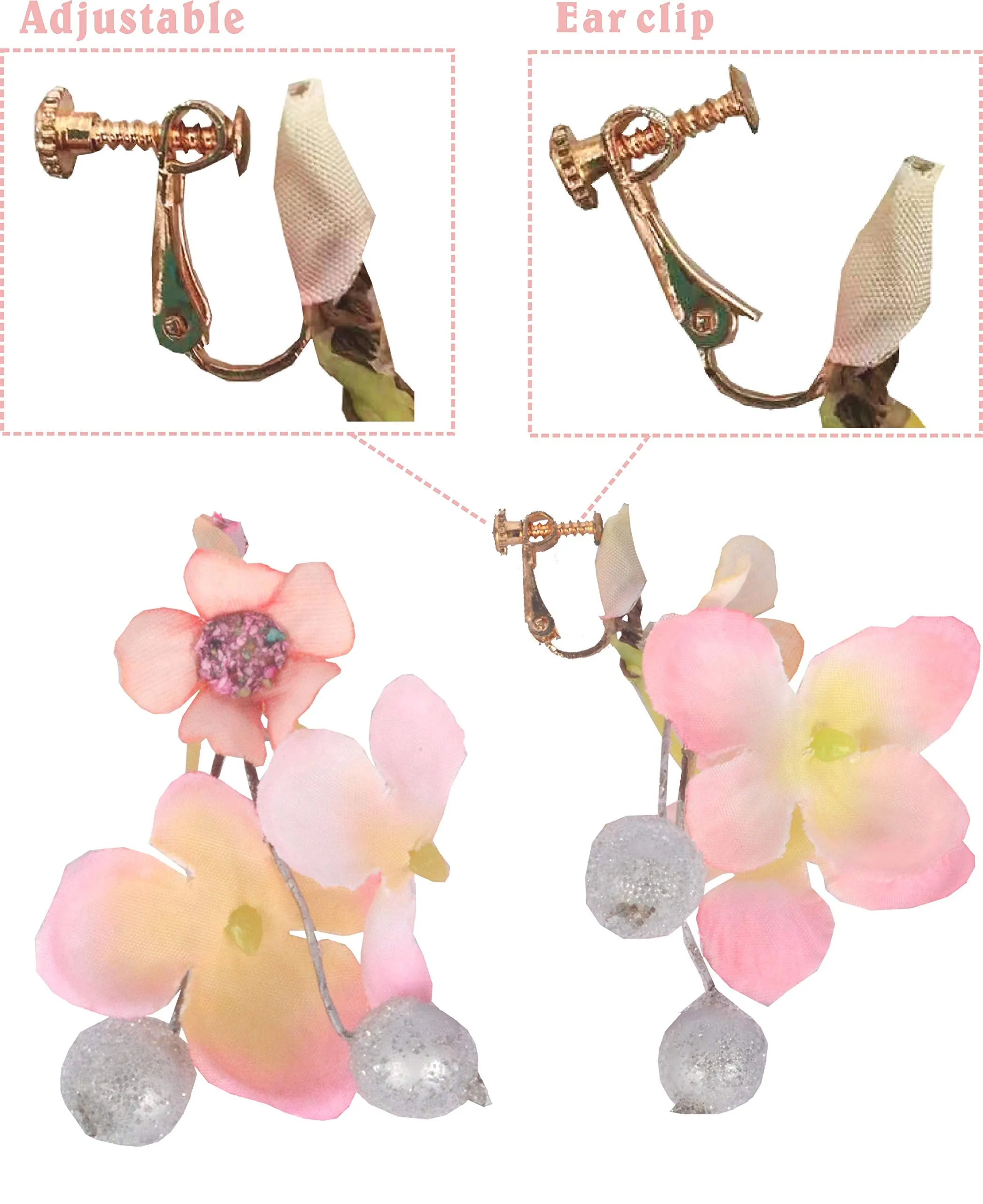 Mommy To Be Flower Crown Pink with Matching Flower Bracelet and Flower Earrings, Mom To Be
