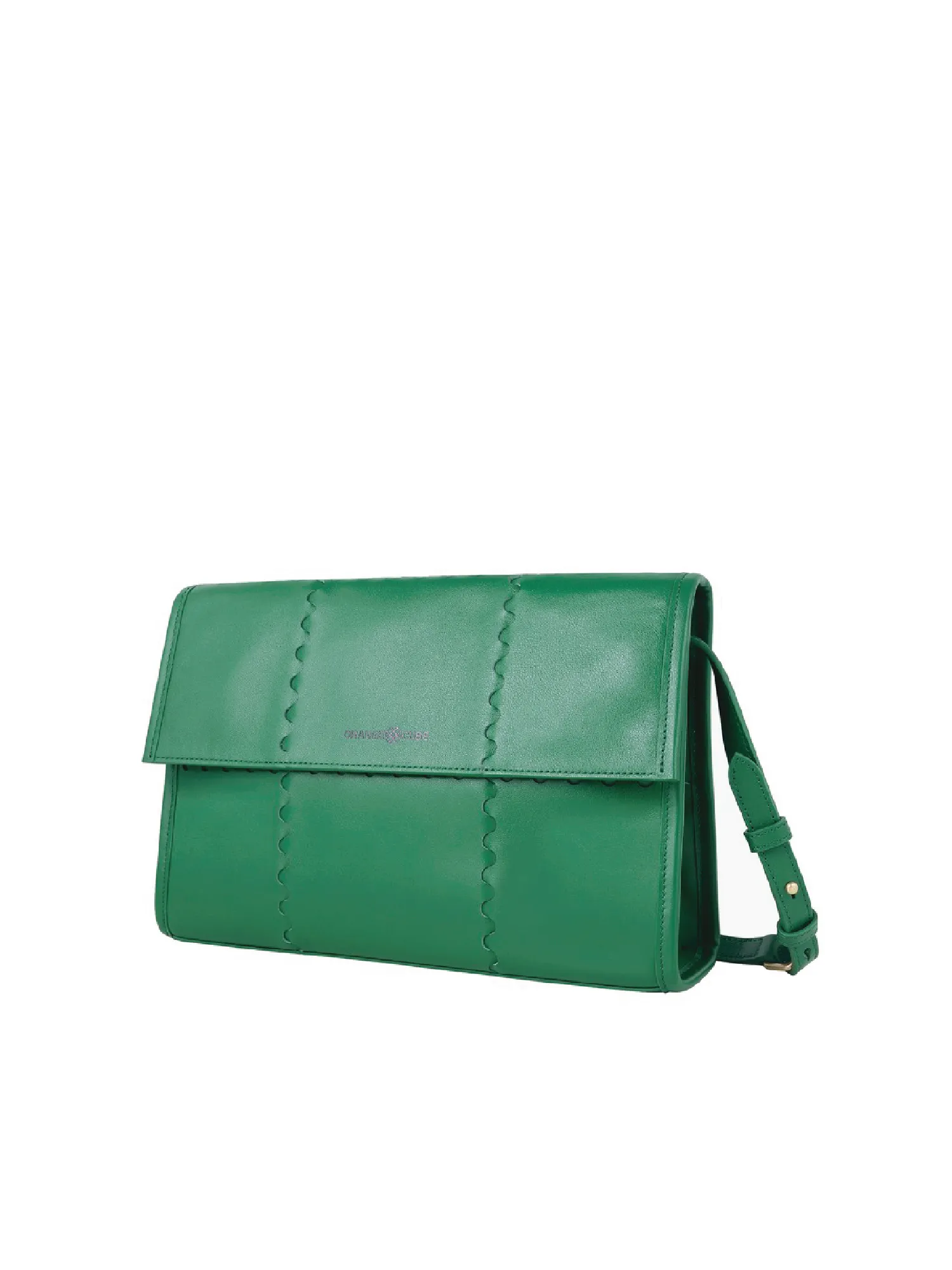 Mosaic Messenger Bag - Emerald Green