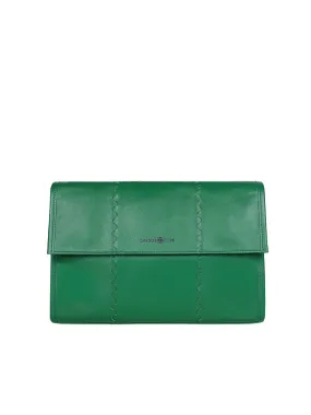 Mosaic Messenger Bag - Emerald Green