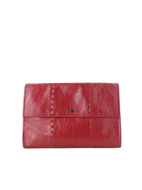 Mosaic Messenger Bag - Retro Red