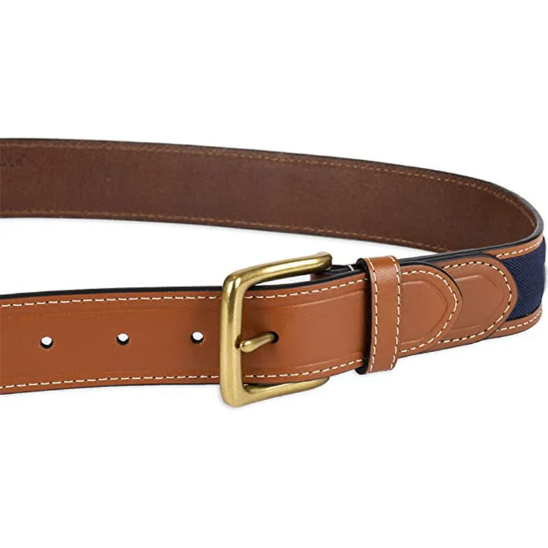 New Yellow Patch Belt Casual Personalized Pattern Ribbon Satin
