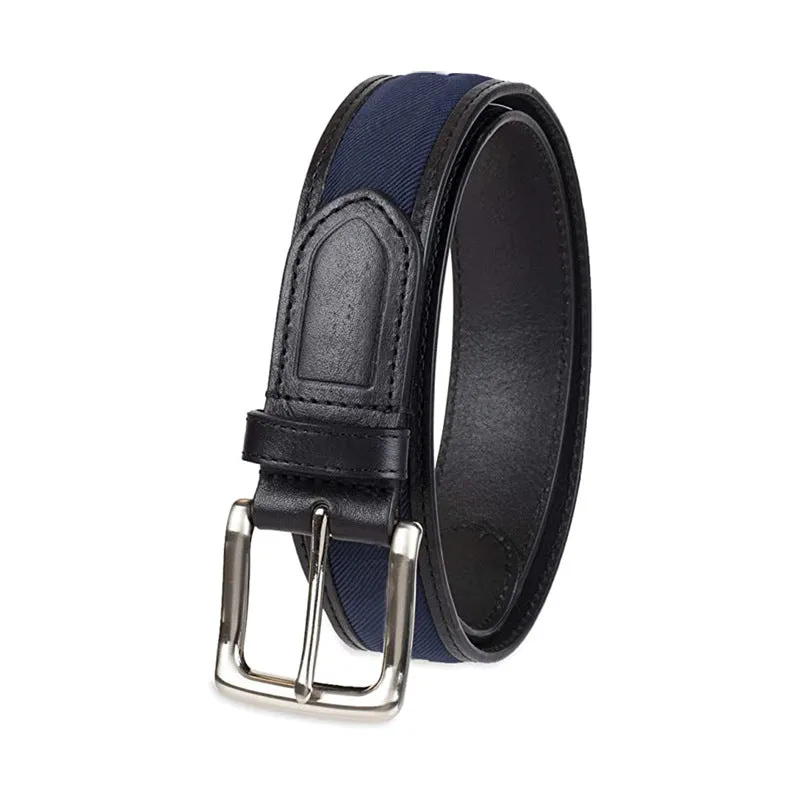 New Yellow Patch Belt Casual Personalized Pattern Ribbon Satin