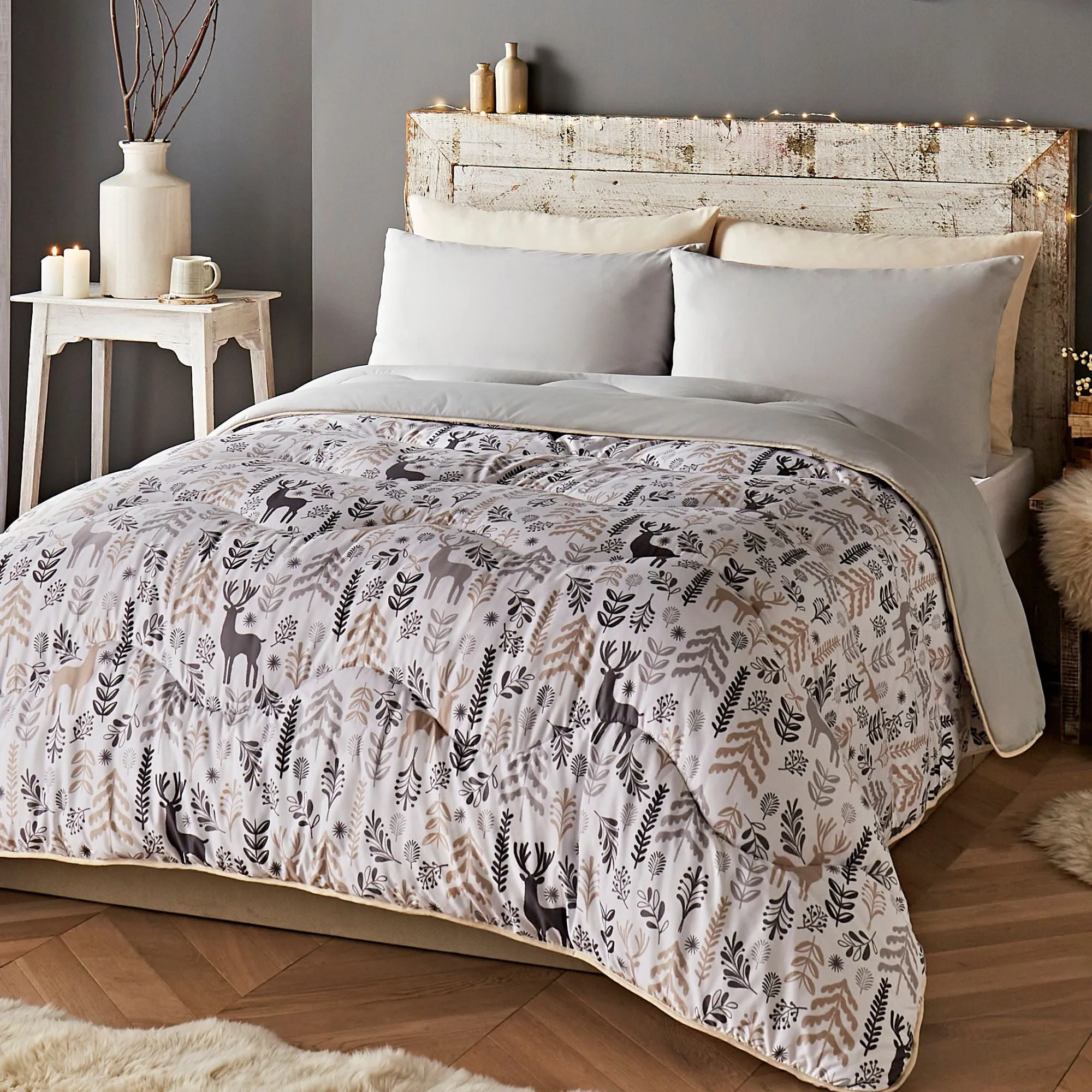 Night Lark® Scandi Winter Coverless Duvet Set