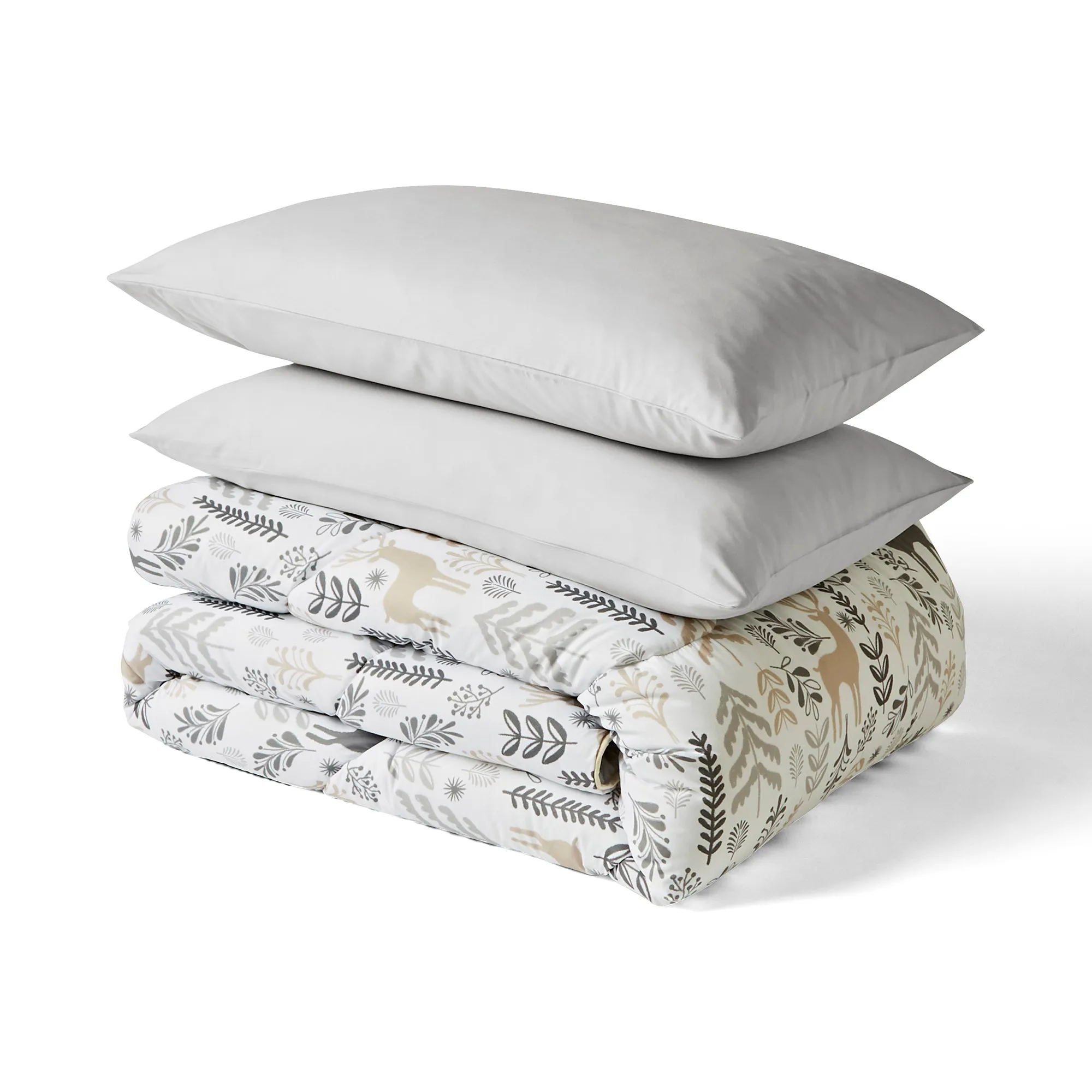 Night Lark® Scandi Winter Coverless Duvet Set