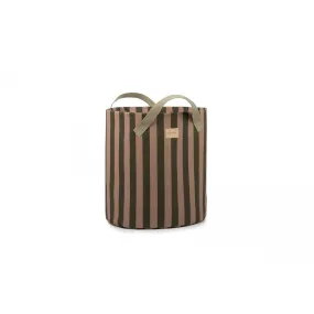 nobodinoz Majestic Toybag Green Taupe Stripes