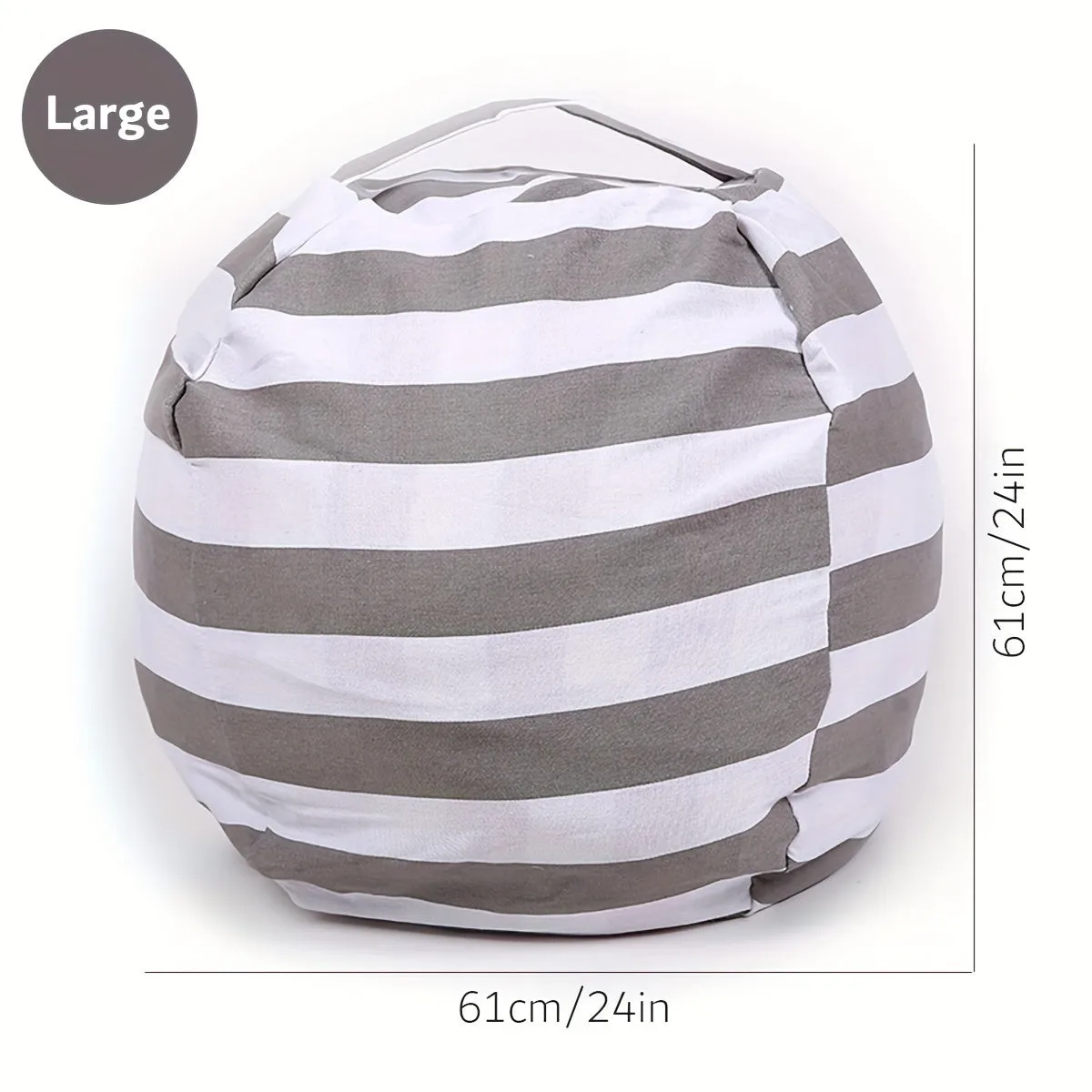 Organize Kids Plush Toys with Stuffed Animal Bean Bag Chair