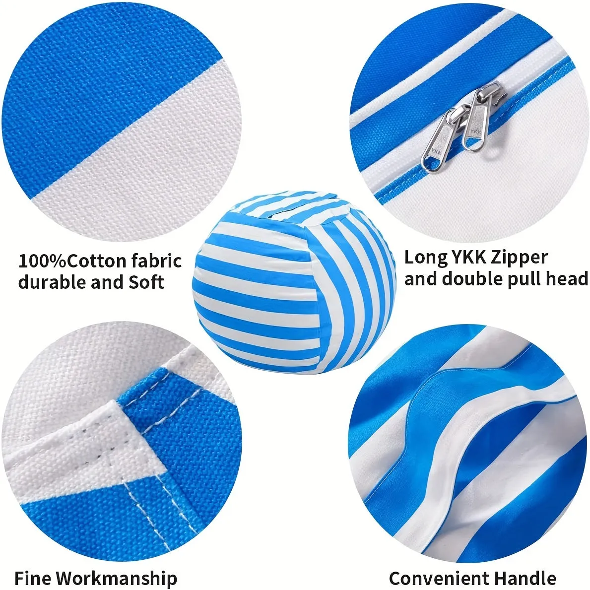 Organize Kids Plush Toys with Stuffed Animal Bean Bag Chair