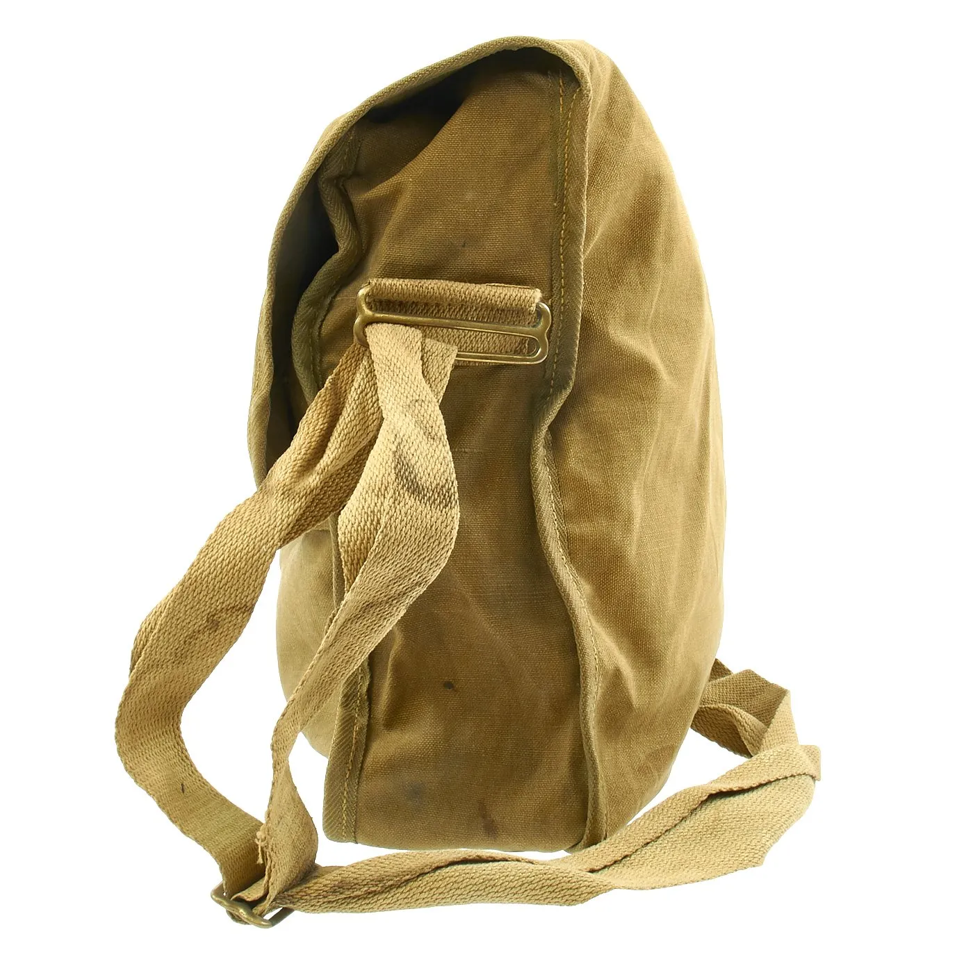 Original U.S. WWII First Aid Medic Shoulder Bag marked to Nanticoke Ambulance F.A. Unit