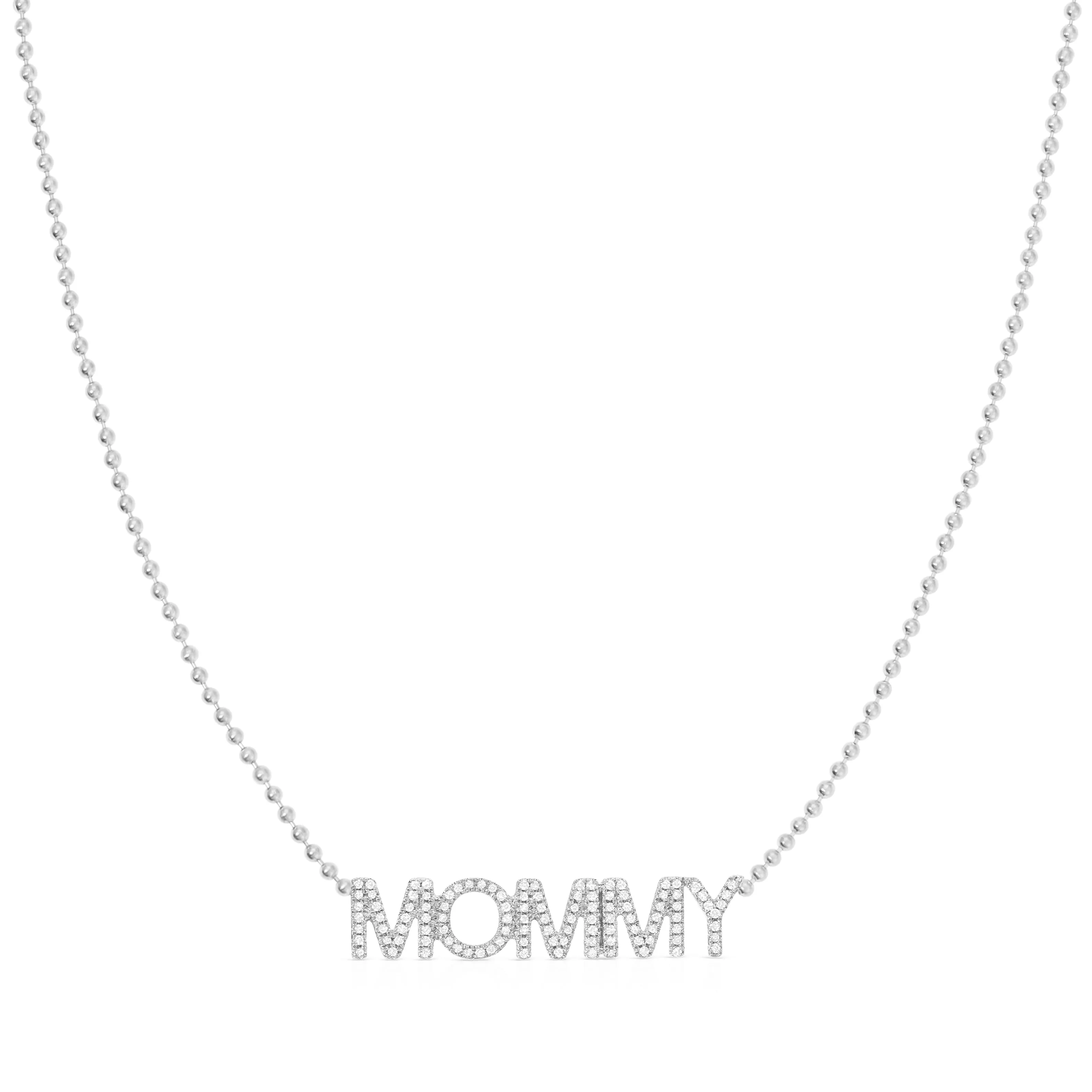 Pavé MOMMY Necklace