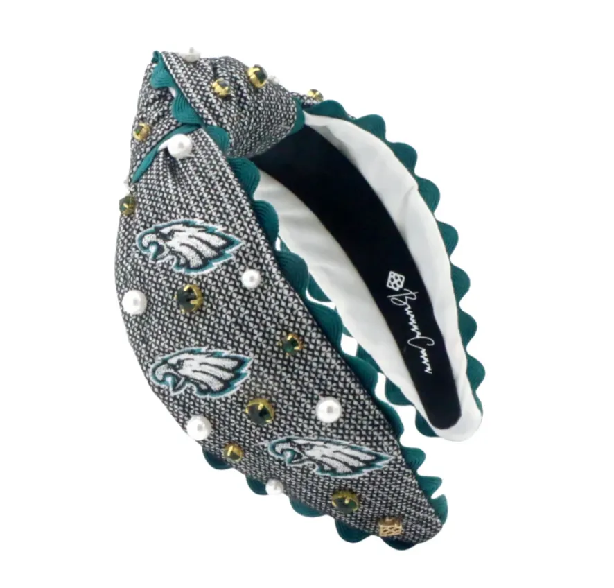 Philadelphia Eagles Adult Cross Stitch Headband