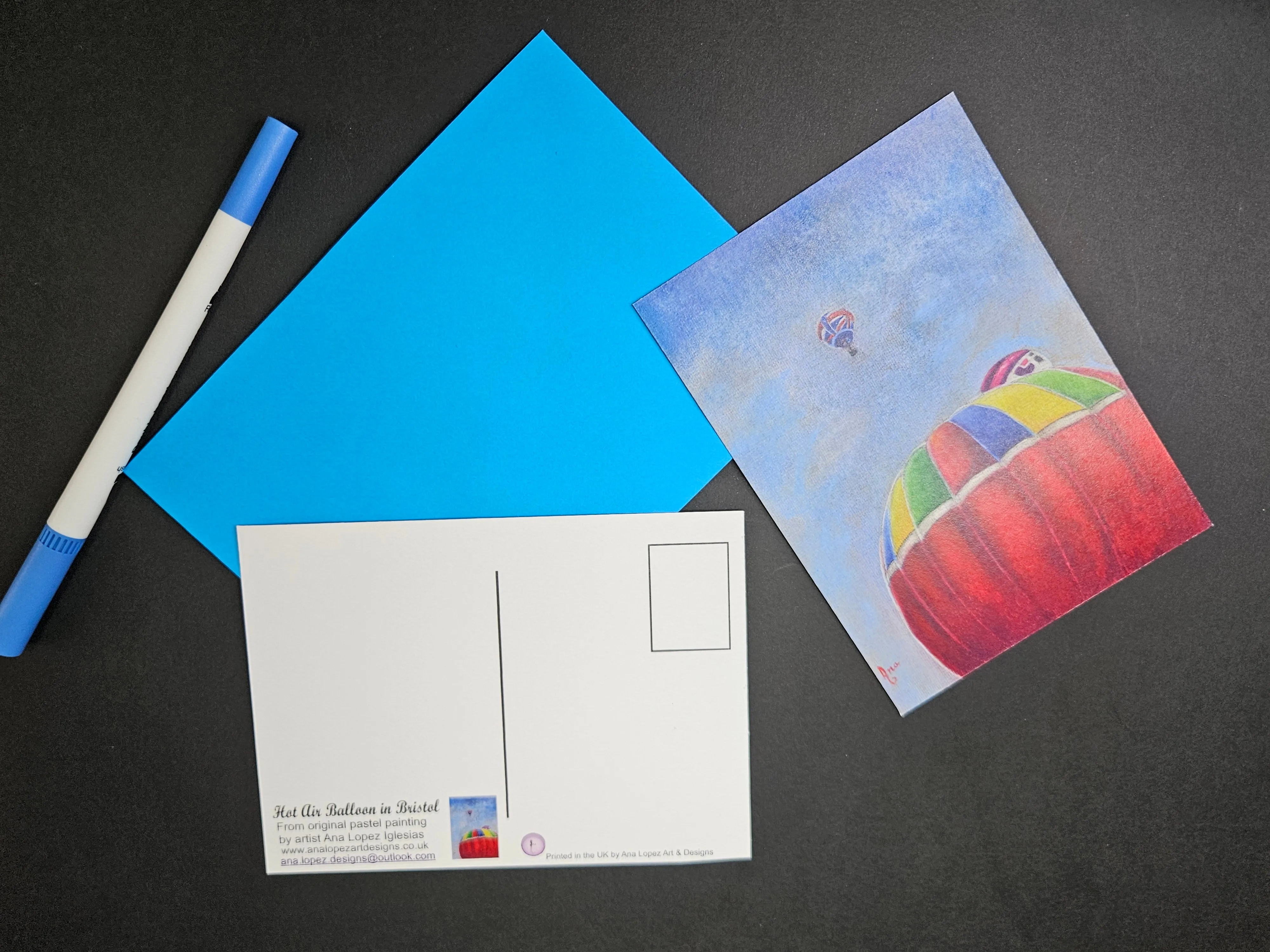Postcards - Hot Air Balloons in Bristol