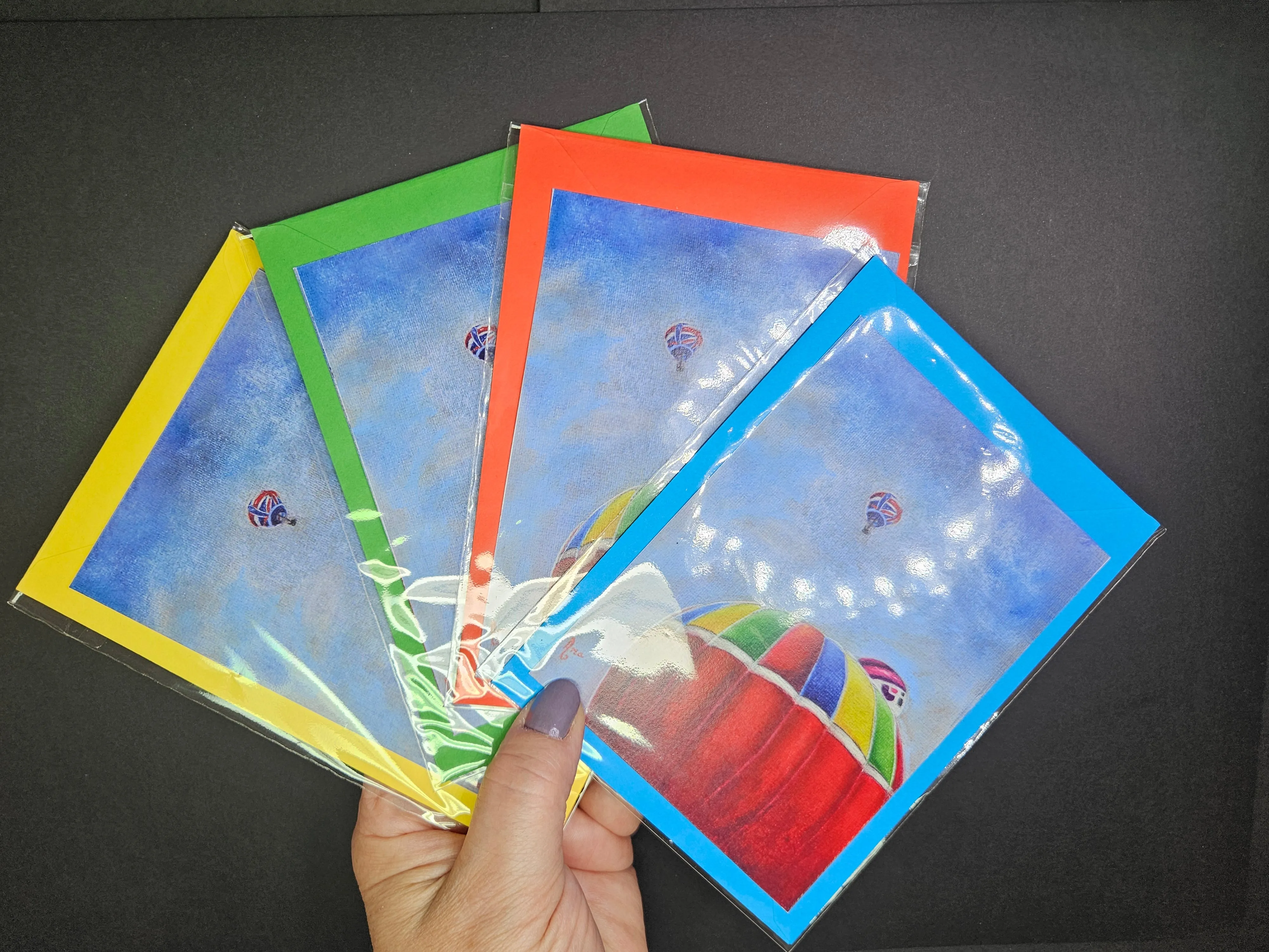 Postcards - Hot Air Balloons in Bristol