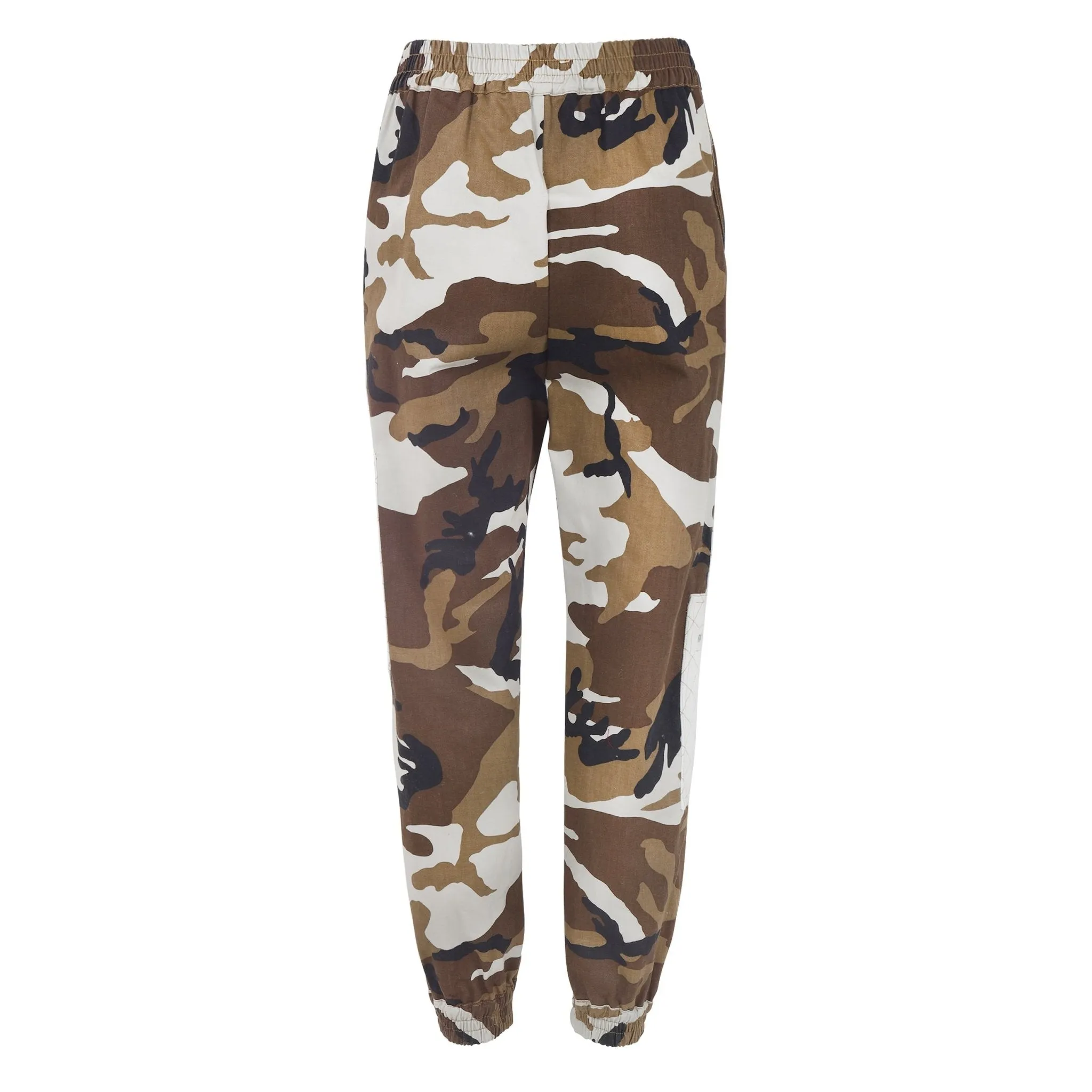 Promenade Joggers in Camo and White